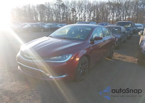 2015 Chrysler 200 Limited z USA, uszkodzony, nr VIN 1C3CCCAB6FN618672